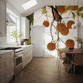 Oranges IV Mural Wallpaper - room preview 02