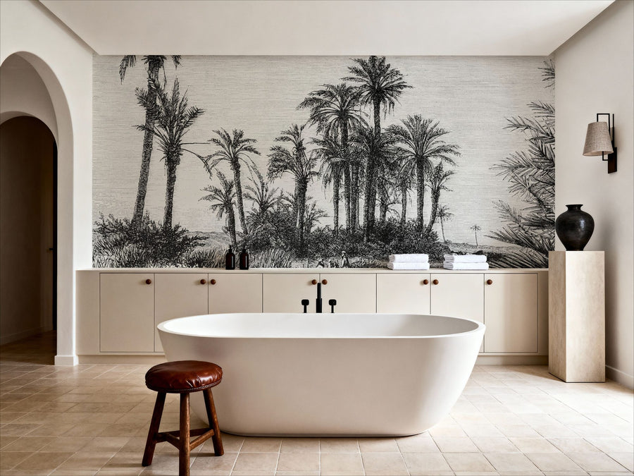 Tropical Wallpaper Mural – Jungle Wall Mural – Les Palmiers