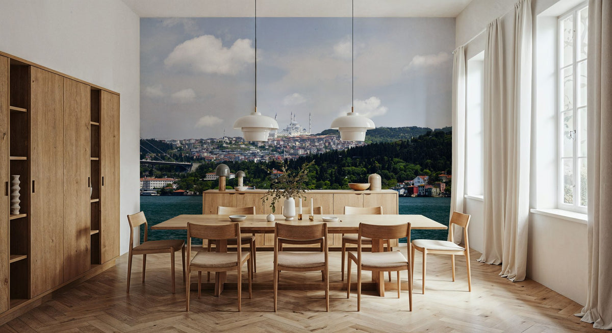 Istanbul Horizon Mural Wallpaper - room preview 02
