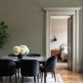 Linen Mist Neutral Collection, Hint of Olive Mural Wallpaper - room preview 02