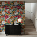 Vibrant Floral Medley Mural Wallpaper - room preview 02