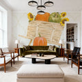 Harvest Wishes I Mural Wallpaper - room preview 02