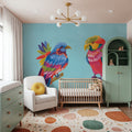 Birds of Paradise V Mural Wallpaper - room preview 02