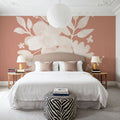 Full Bloom X Mural Wallpaper - room preview 02