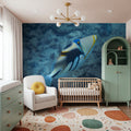 South Pacifish Mural Wallpaper - room preview 02