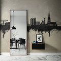 Warrington England Skyline Concrete Mural Wallpaper - room preview 02