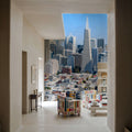 San Francisco Skyline Mural Wallpaper - room preview 02