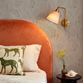 Botanical Study Beige Mural Wallpaper - room preview 02