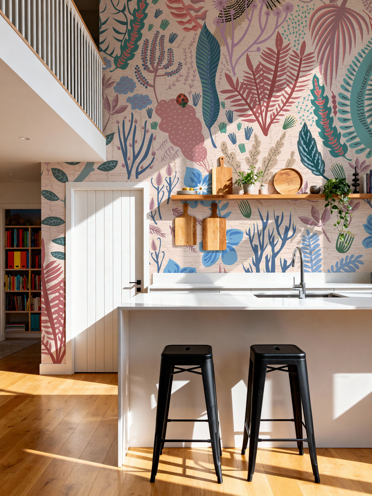 Ladybird Land Mural Wallpaper - room preview 02