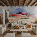 Desertscape Mural Wallpaper - Light Tone - room preview 02