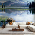 Mountain Serenity Mural Wallpaper - room preview 02