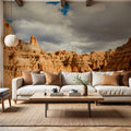 Cloudy Trails Mural Wallpaper - room preview 02