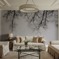 Structure of Trees Mural Wallpaper - room preview 02