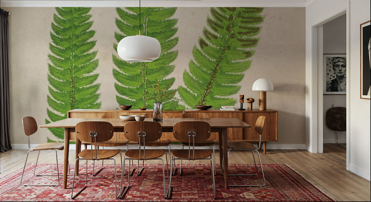 Forest Fern I Mural Wallpaper - room preview 02