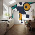 Fish Eyes Mural Wallpaper - room preview 02