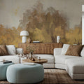 Bright Autumn Reflection Mural Wallpaper - room preview 02