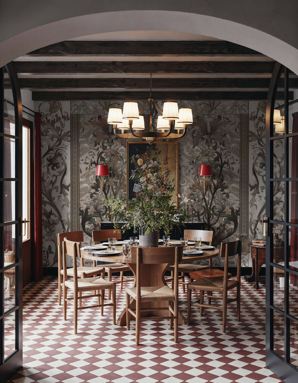Plant Fantasy Ornament, Earth Mural Wallpaper - room preview 02