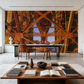 Sunset Truss Mural Wallpaper - room preview 02