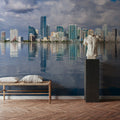 Miami Skyline Mural Wallpaper - room preview 02