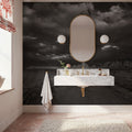 Road to Me BW Mural Wallpaper - room preview 02