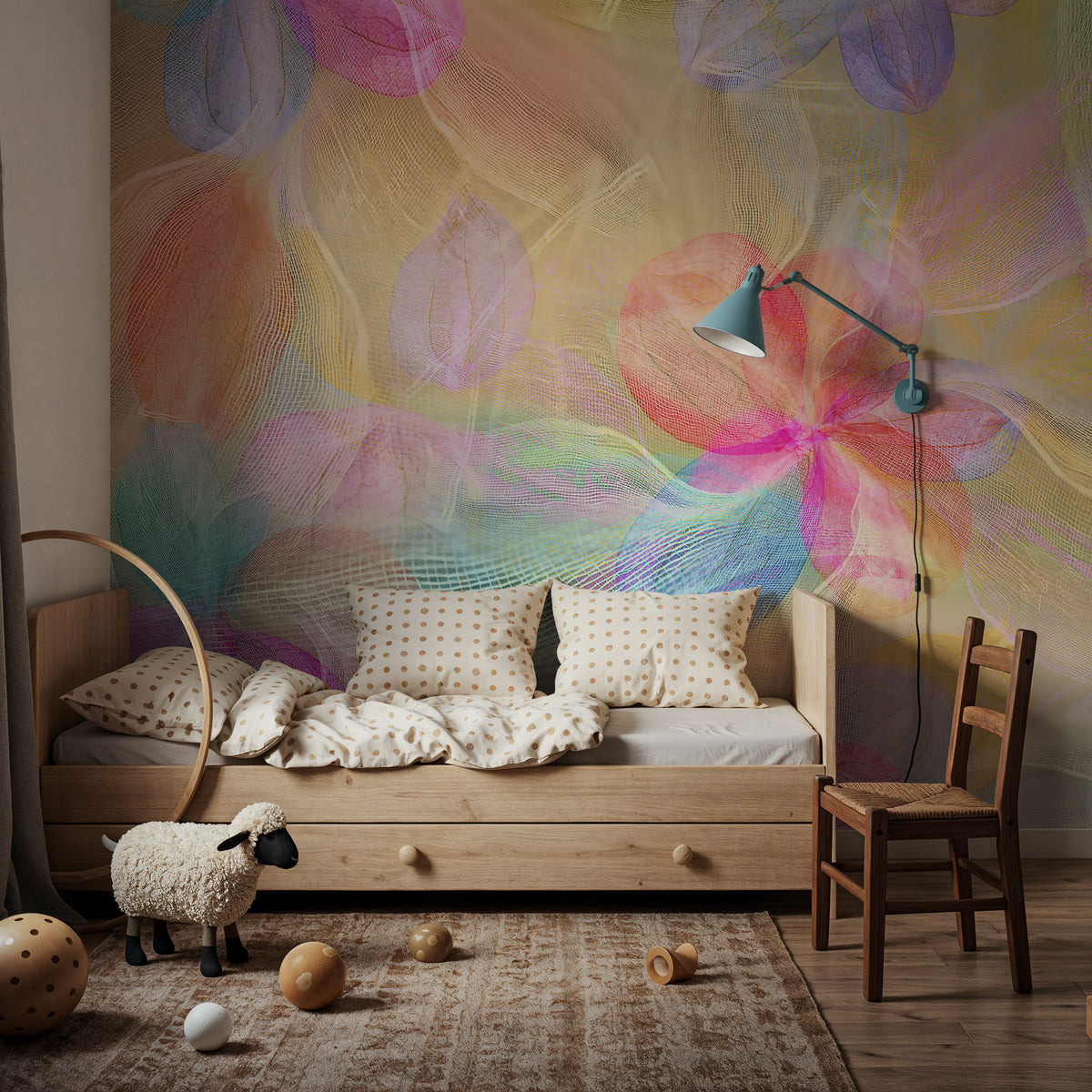Pastel Fantasy Mural Wallpaper - room preview 02