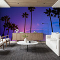Huntington Beach Sunset Mural Wallpaper - room preview 02