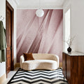 Coral Snow Serpent Mural Wallpaper - room preview 02