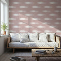 Cloudy Mural Wallpaper - room preview 02