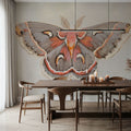 Forest Moth I Mural Wallpaper - room preview 02