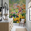Wild Meadow Mural Wallpaper - Warm Tone - room preview 02