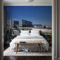 Riverside Terminal Mural Wallpaper - room preview 02