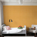 Coastal Dripping Yellow Mural Wallpaper - room preview 02
