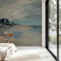 Morning Coastal View Mural Wallpaper - room preview 02