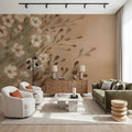 Fawn Meadow Mural Wallpaper - room preview 02