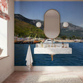 Harbor Serenity Mural Wallpaper - room preview 02