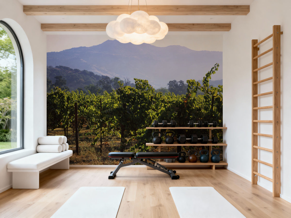 Napa Grape Vines Mural Wallpaper - room preview 02
