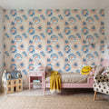 Peachy Rose Mural Wallpaper - room preview 02