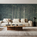 Dappled Forest Mural Wallpaper - room preview 02