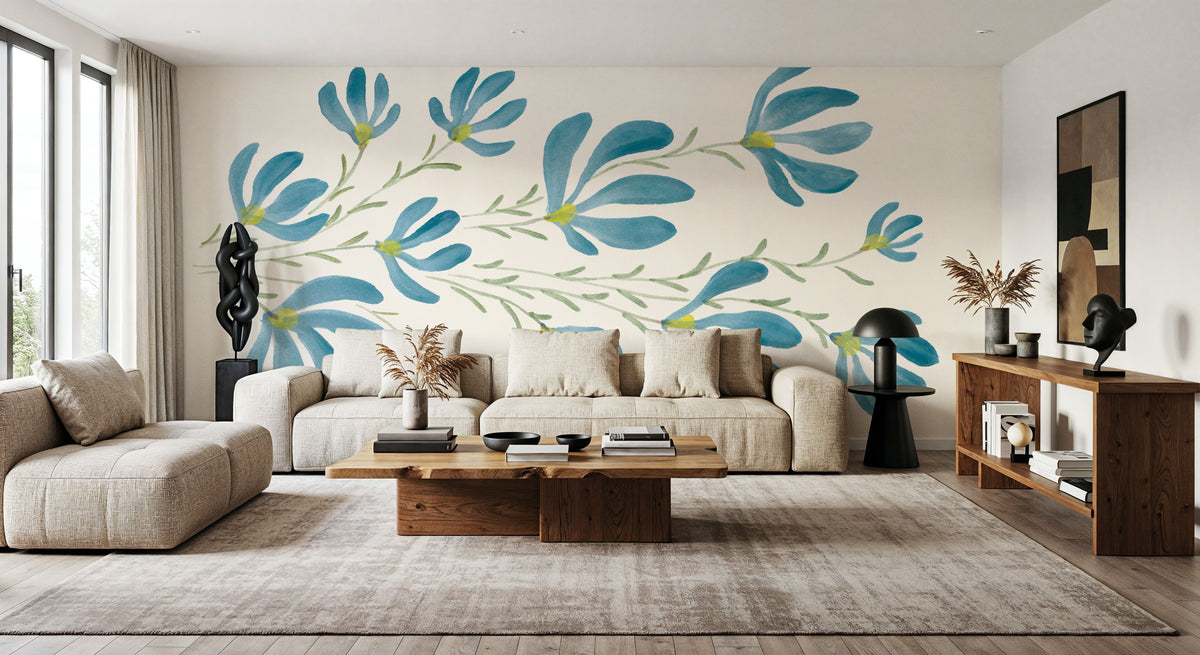 Pretty Blooms III Mural Wallpaper - room preview 02