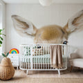 Peekaboo Baby Deer Mural Wallpaper - room preview 02