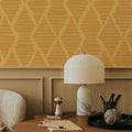Harvest Time Yellow Mural Wallpaper - room preview 02