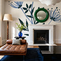 French Country Botanicals II Mural Wallpaper - room preview 02