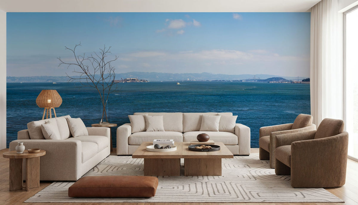 The Bay Mural Wallpaper - room preview 02
