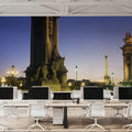 Twilight Bridge Majesty Mural Wallpaper - room preview 02