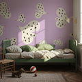 Birds Flying High, Lilac Mural Wallpaper - room preview 02