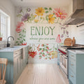 Soft Meadow XII Mural Wallpaper - room preview 02