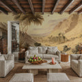 Zagros Mountains Mural Wallpaper - room preview 02