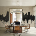 Lincoln England Skyline Concrete Mural Wallpaper - room preview 02