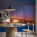 Bay Bridge Mural Wallpaper - room preview 02