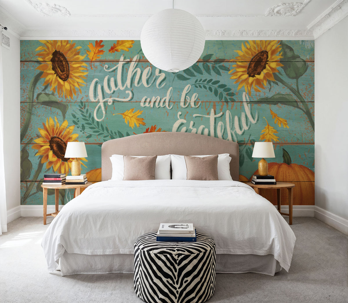 Harvest Delight V Mural Wallpaper - room preview 02